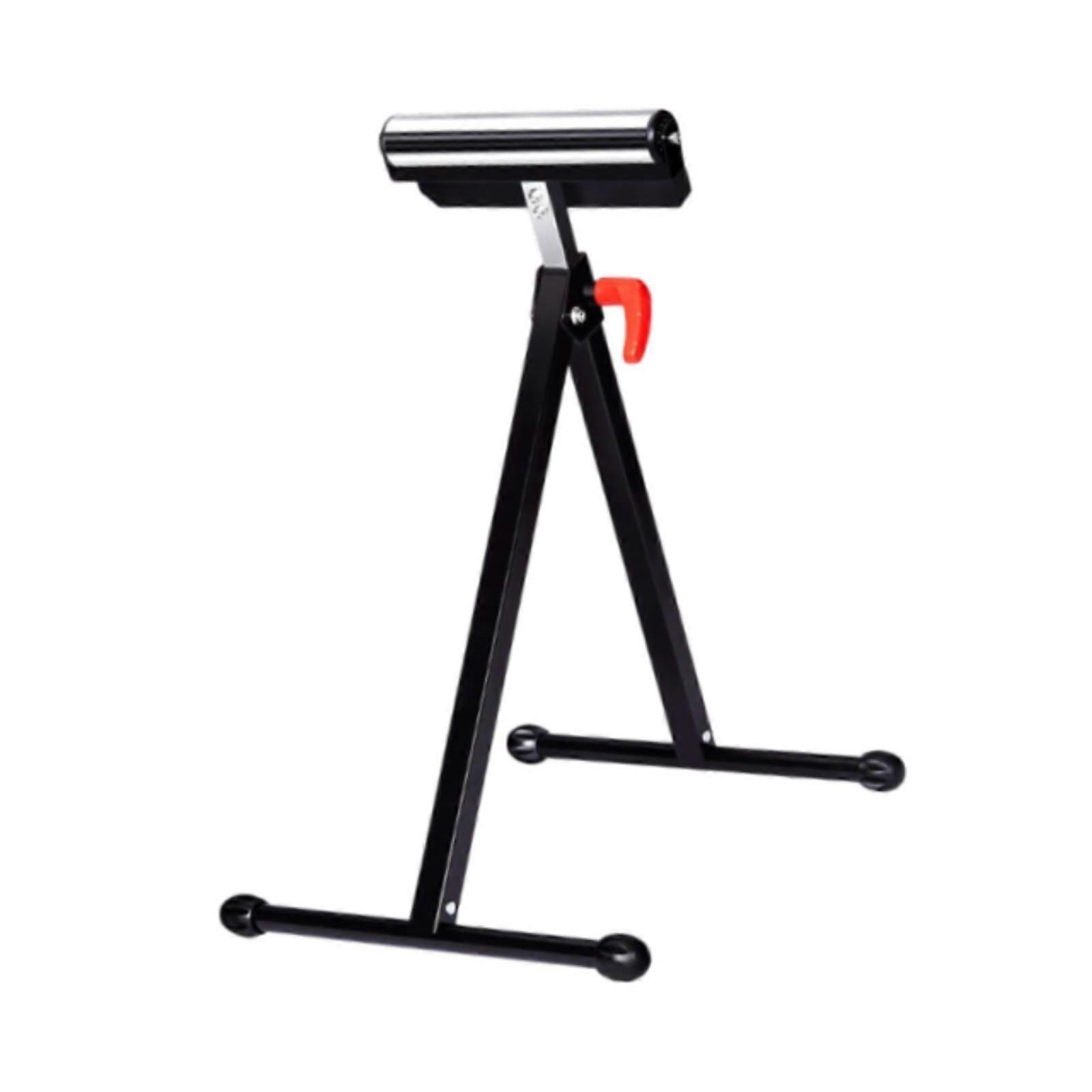 Folding Roller Stand Roller Support Stand for Table Saw Outfeed Woodworking