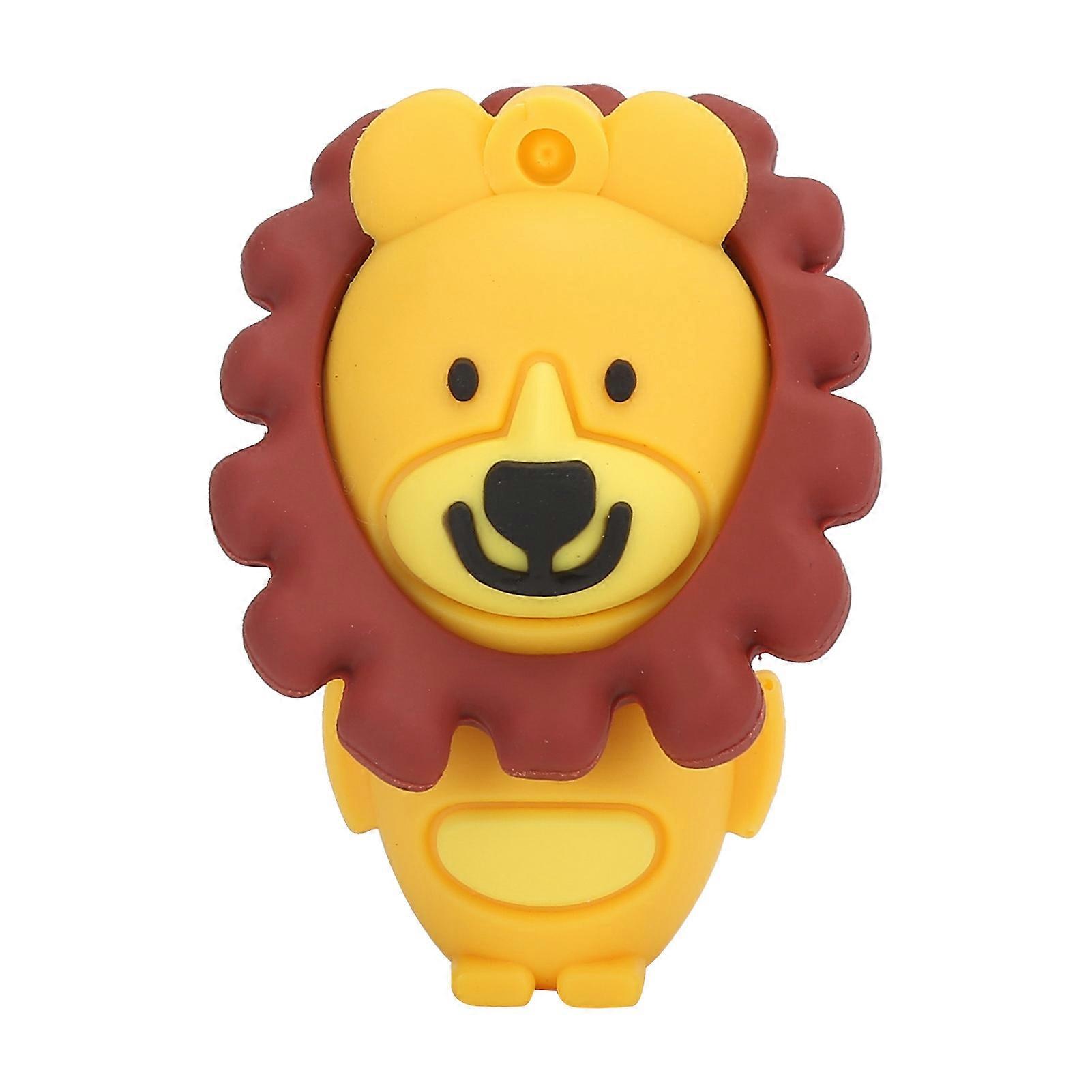 Cartoon 128GB USB Flash Drive - Plug & Play, Shockproof, Compatible with Windows/OS X