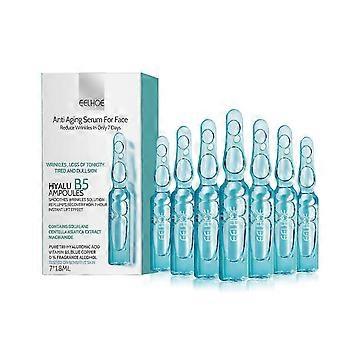 7 piezas1.8ml Hyalu B5 Ampollas Antiarrugas Ampolla Esencia Tratamiento Suero Antienvejecimiento para Rostro Reducir las Arrugas