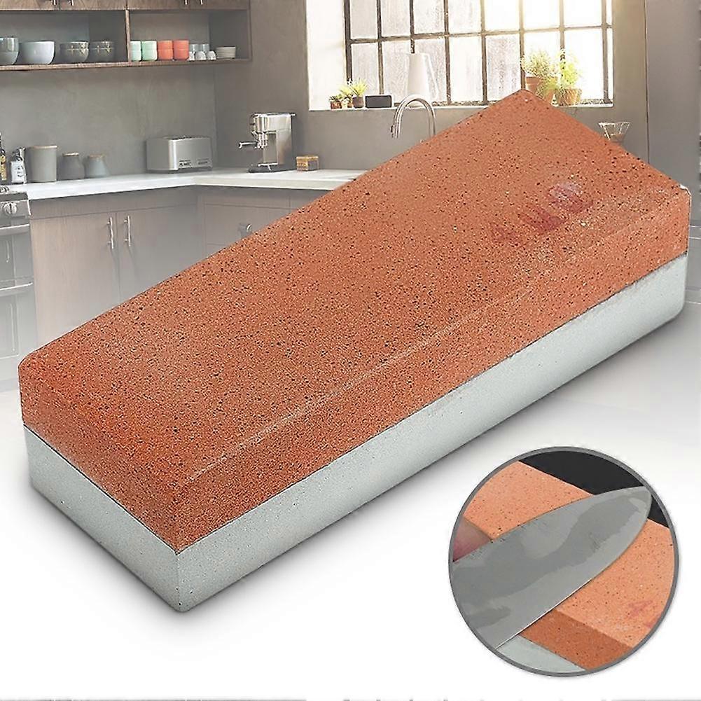 Puntos Kitchen Double-sided Rectangle Whetstone Knife Sharpener Grindstone Tool