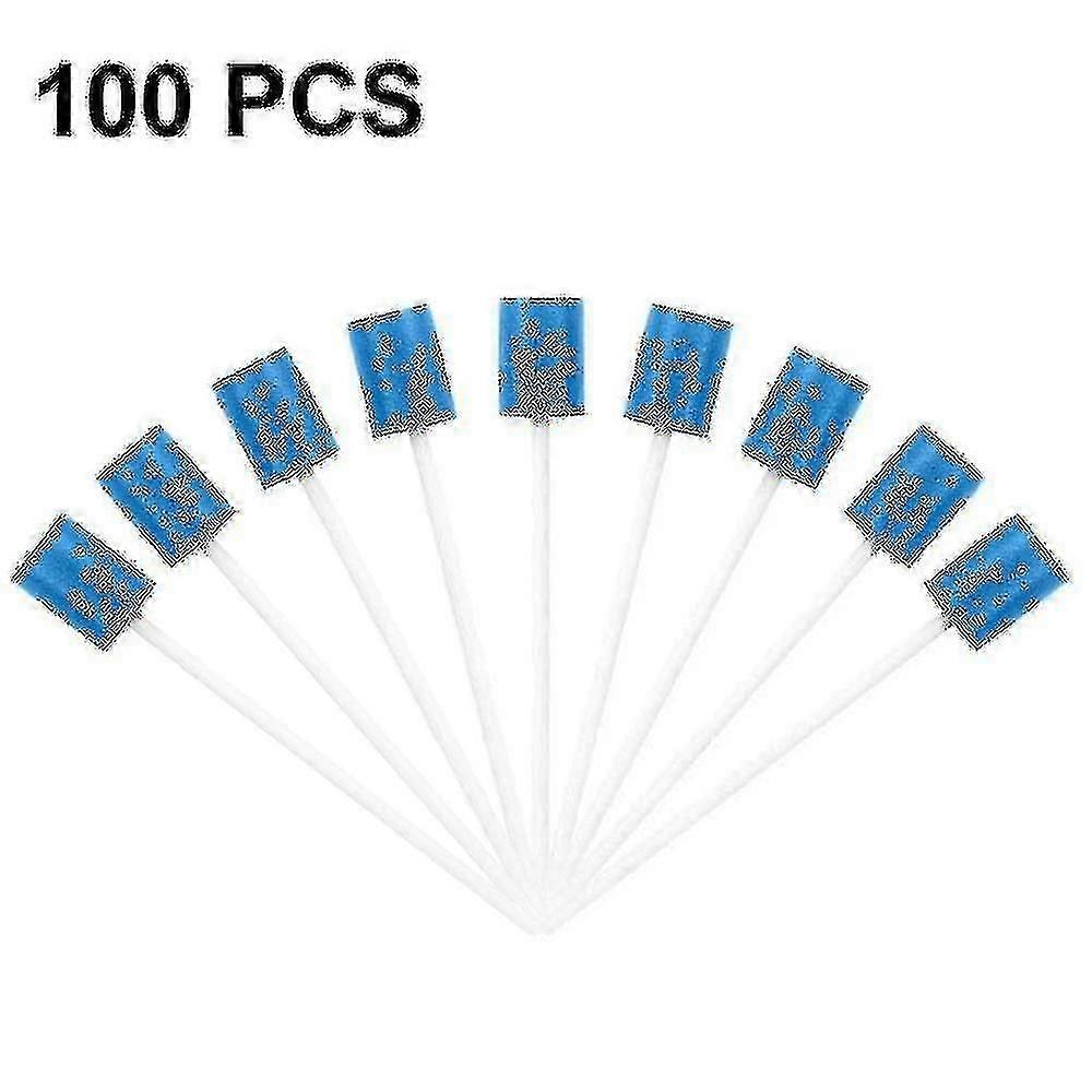 100 Pcs Oral Sponge Sterile Oral Sponge Oral Care Sponge Oral Care Oral Hygiene Sponge