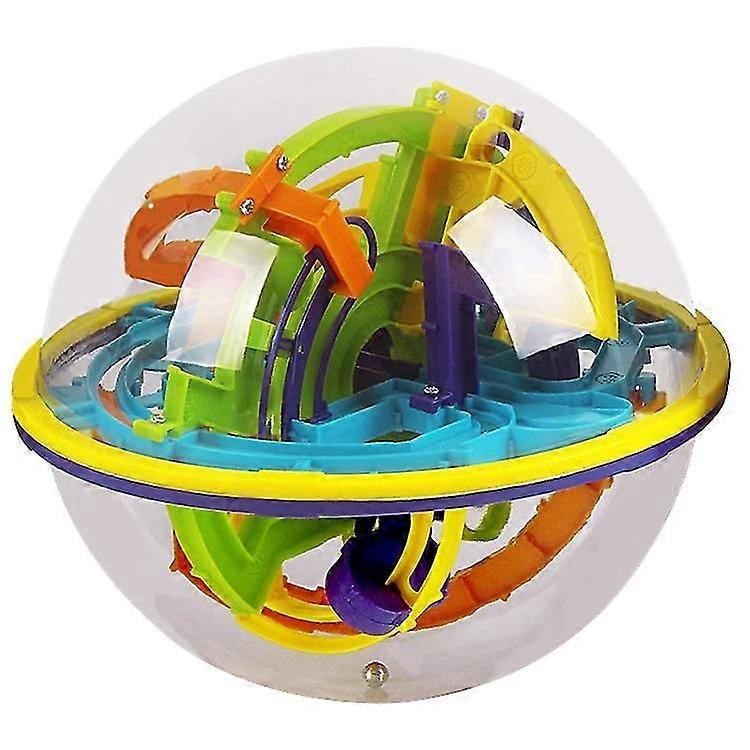 SQCLV 3d Magic Perplexus Maze Intellekt Rolling Ball Puzzle Cubes Game IQ Funny Balance pedagogiske leker