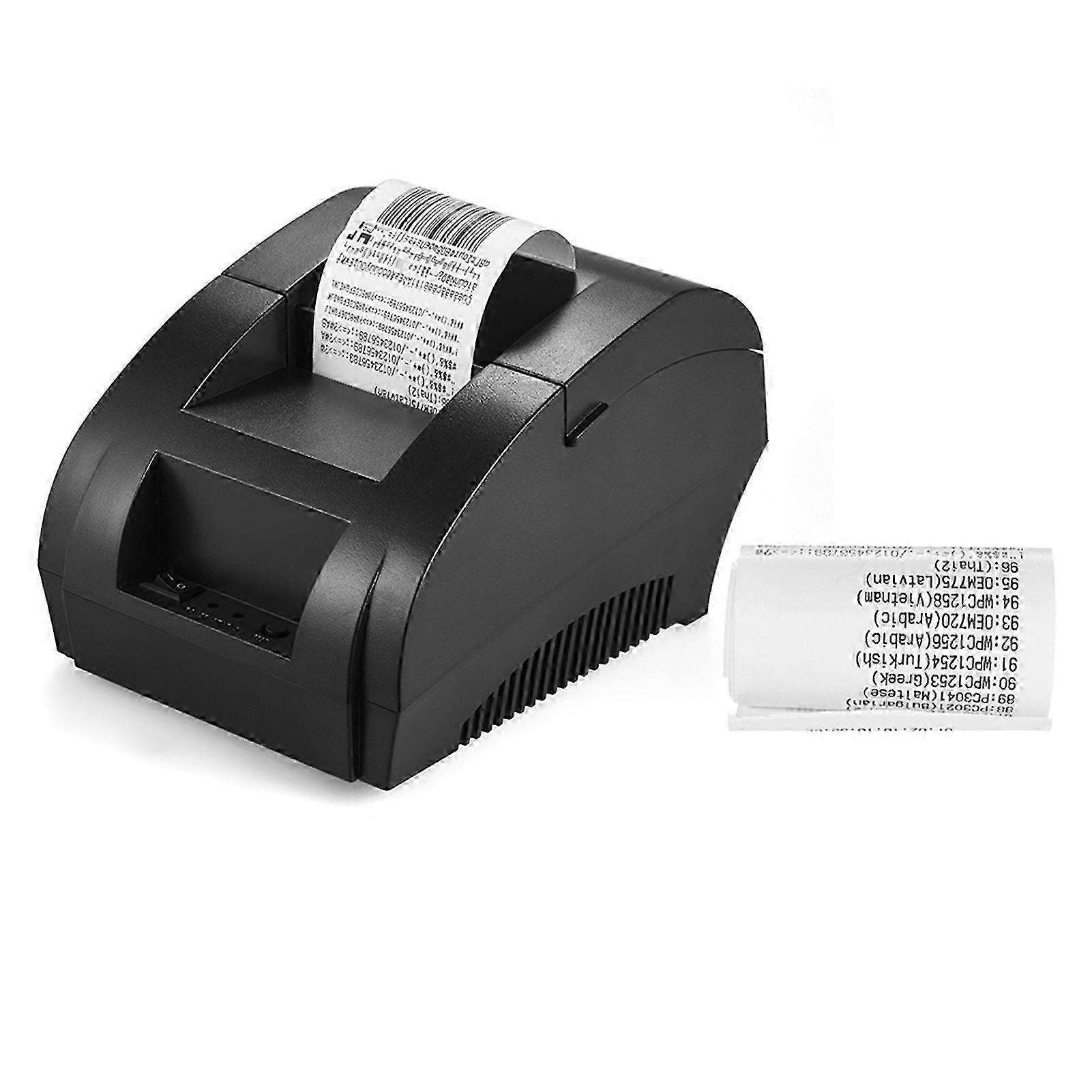 POS -5890K 58mm USB εκτυπωτής απόδειξη εισιτήριο POS συρτάρι μετρητών εστιατόριο λιανική εκτύπωση