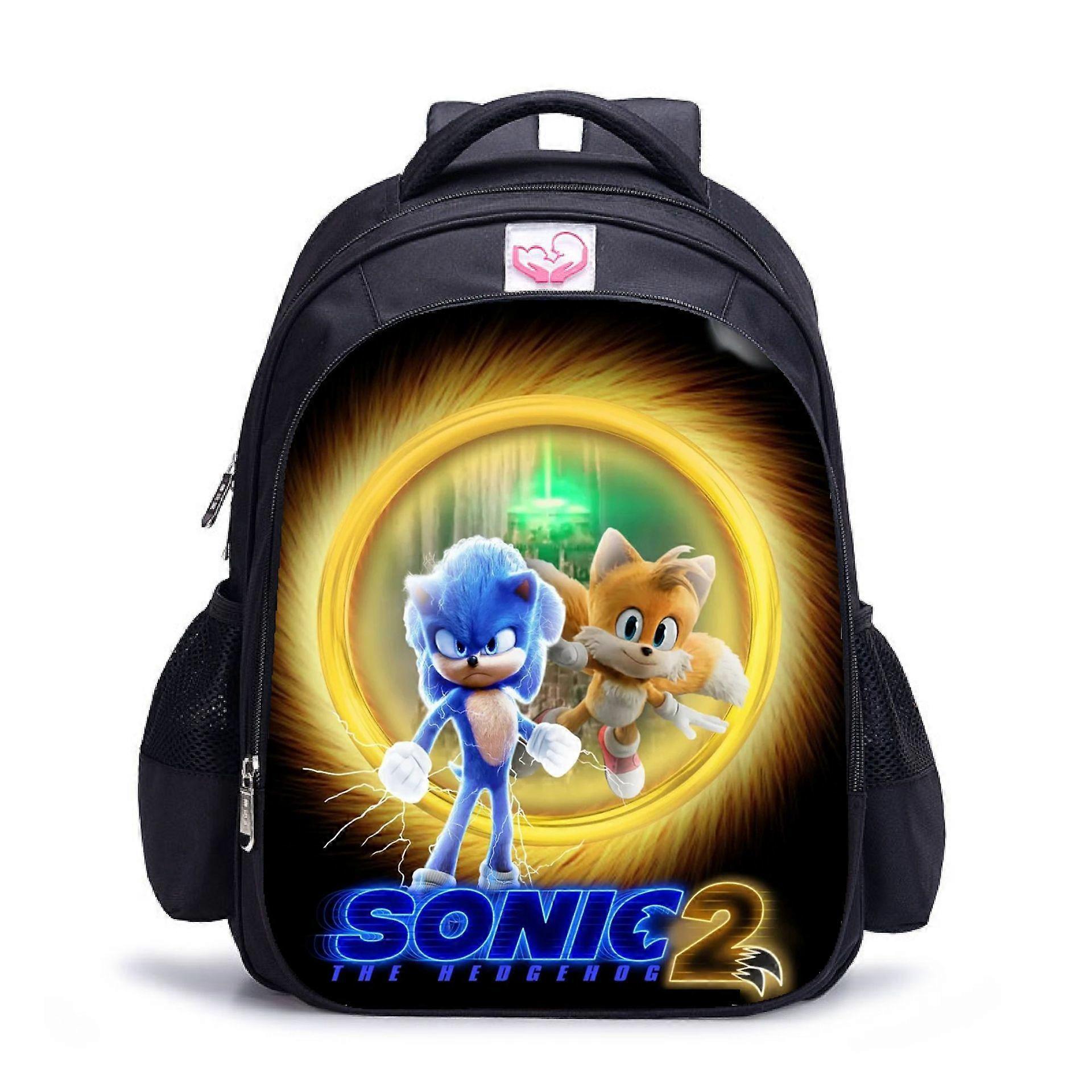 أنيمي سونيك لعبة الكرتون أنيمي الاطفال على ظهره