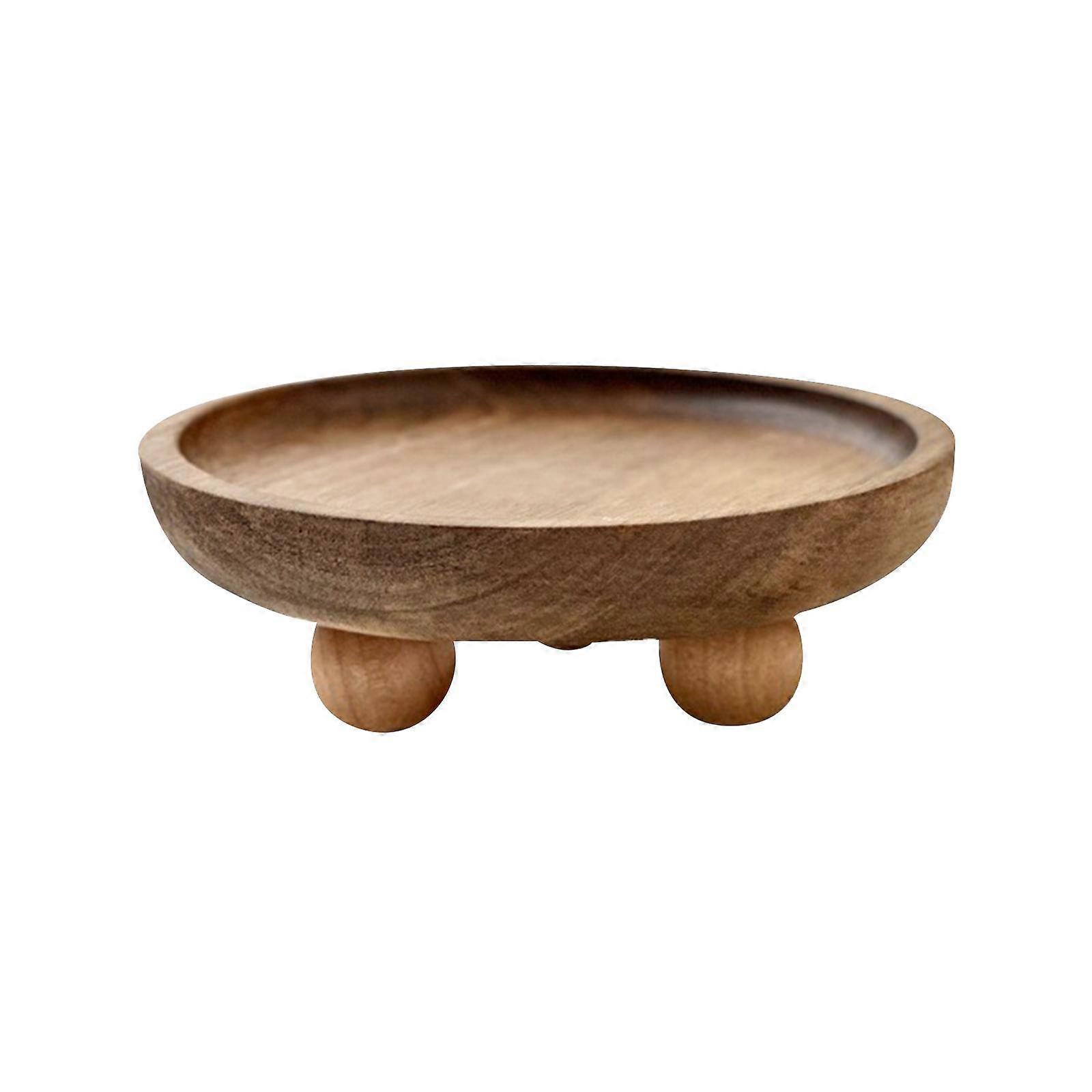 Mini Wood Riser Tray for Display Organizer Mini Stool Decor Display Riser Wooden