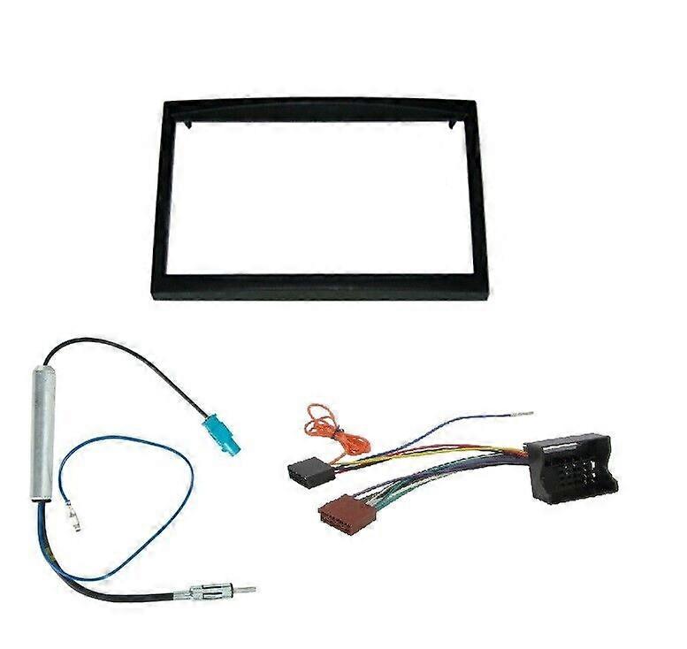 DOUBLE DIN FACIA PANEL FULL FITTING KIT FOR CITROEN BERLINGO MK2 2008 ONWARDS