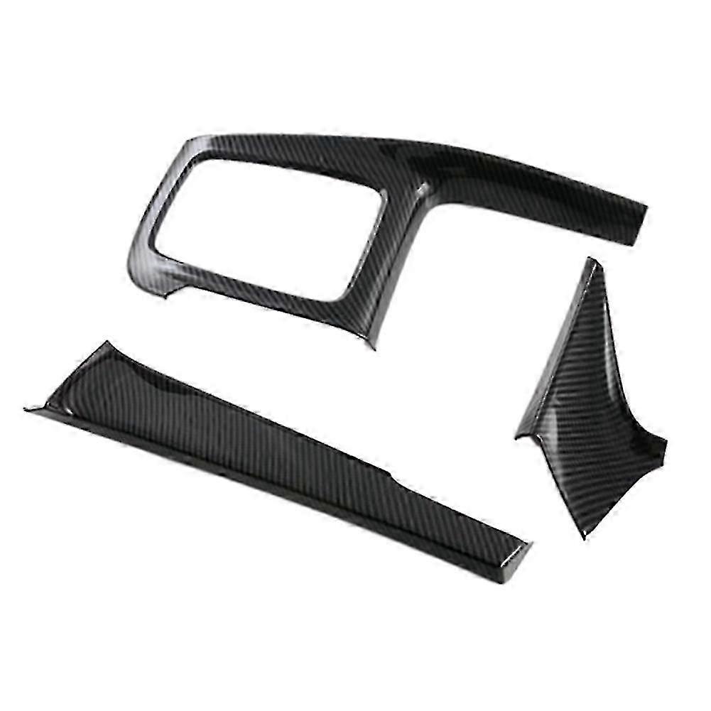 3pcs Carbon Fiber Central Control Gear Shift Panel Decal Interior Modification For Xrv Xr-v -v 2022