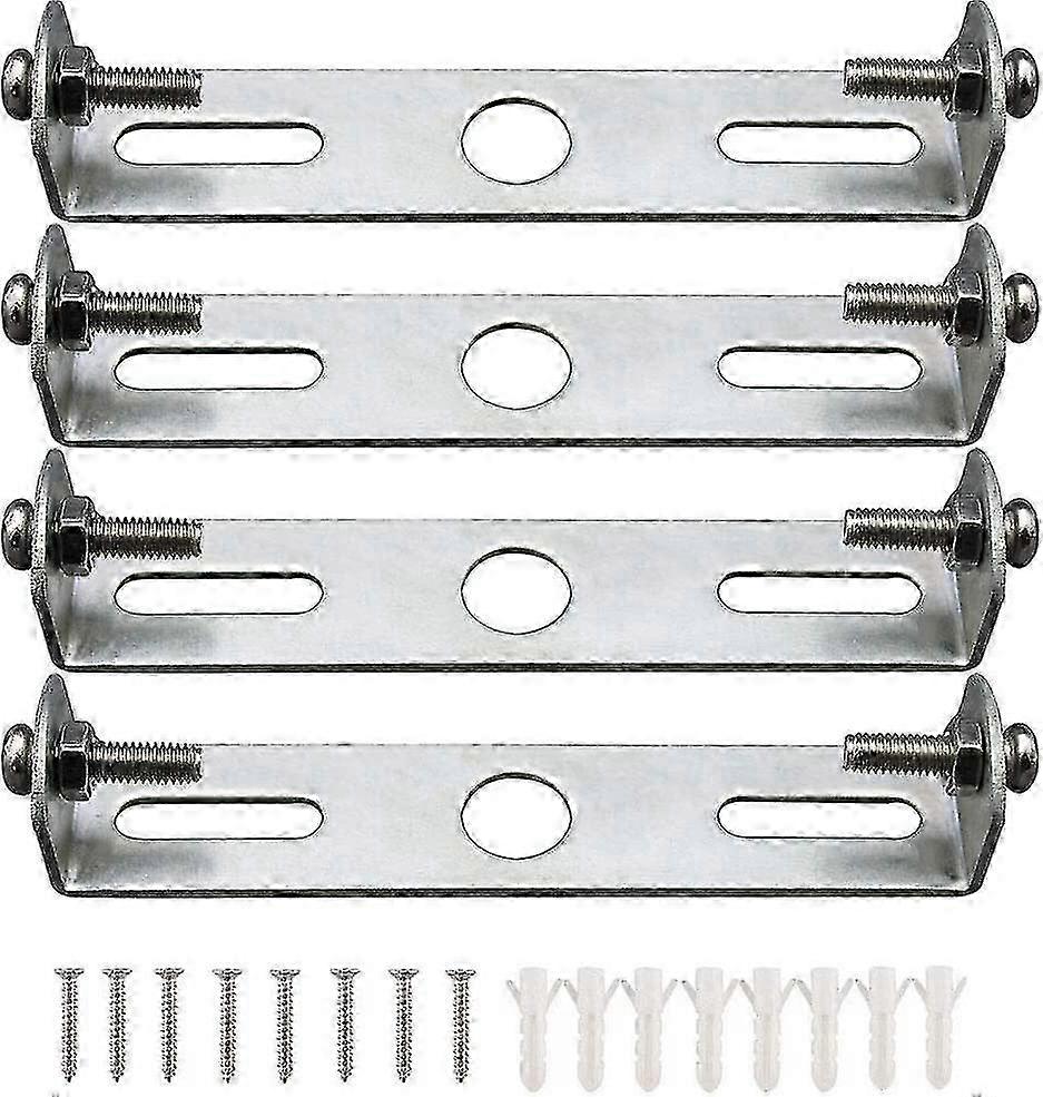 4 Pack 90mm Earthed Ceiling Plate Bracket with Screws for Suspension Pendant Light Fixture