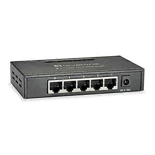 Netzwerk-Switch - LEVELONE - GEU-0523 - 5 Gigabit Ethernet Ports - Metallgehäuse - 2K MAC