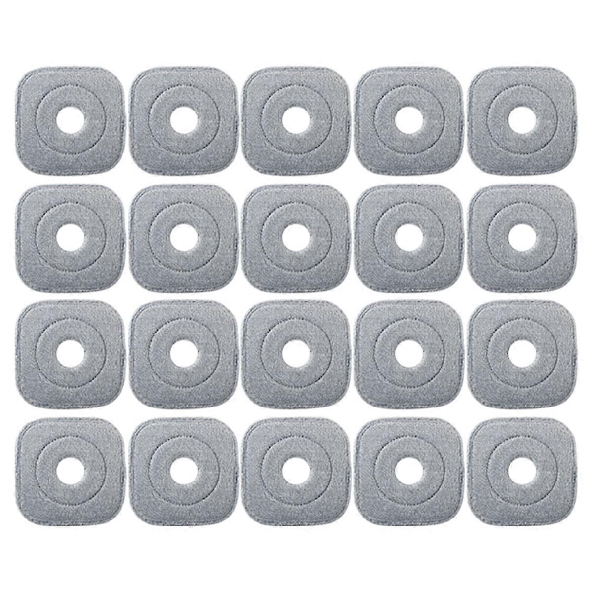 20Pcs Washable Mop Cloth for Mop Squeeze Mop Automatic