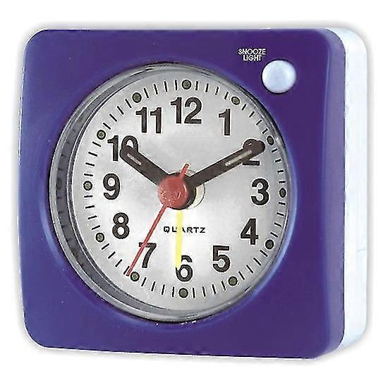 Bedside Clocks Quartz Alarm Clock With Night Light No Tick Bedroom Travel clock