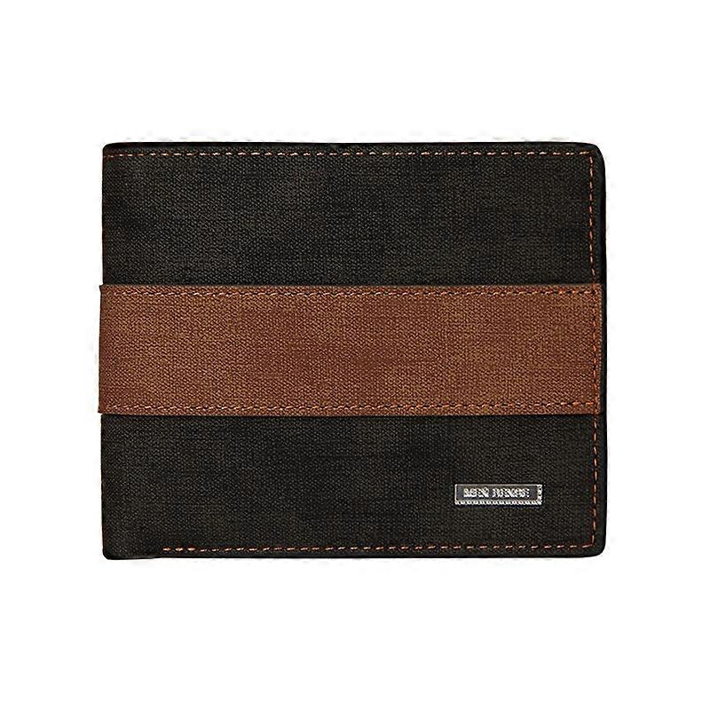 MenBense Large Capacity Short Multi-Card Matte Wallet