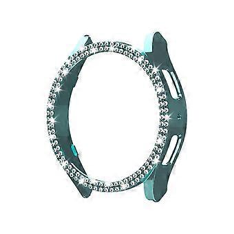 Case For Watch 6 40mm, Glitter Bumper Cover Rugged Pc Protective Smartwatch Bezel Cover For Watch 6 For Galaxy Watch 6 40mm 3pcs Green-Pink-blue