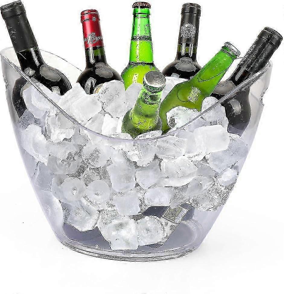 Ice Bucket Champagne Plastic Ice Bucket Kitchen Organizer