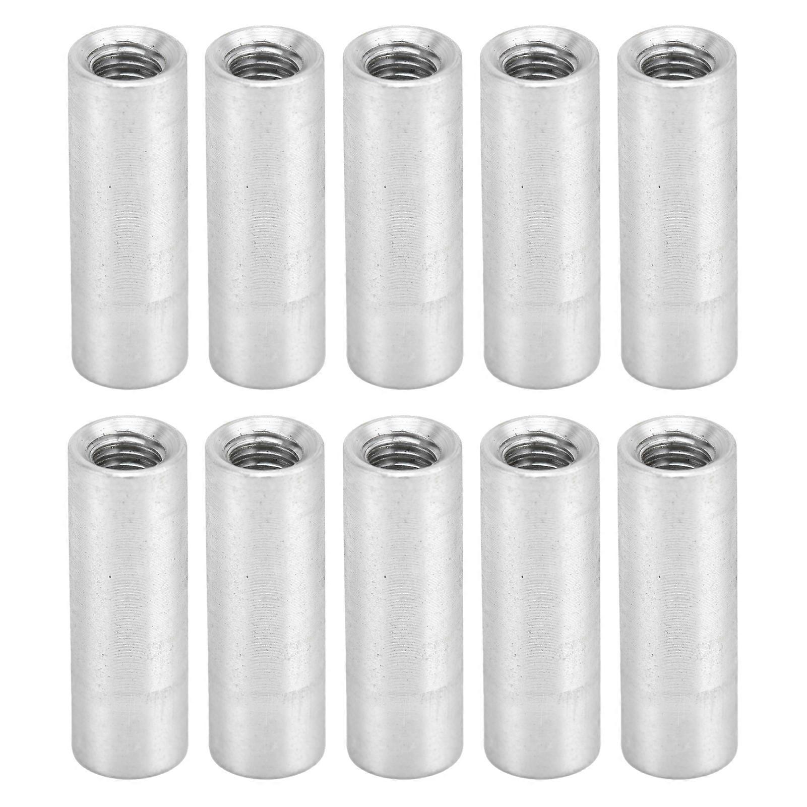 10Pcs Standoff Aluminum Alloy Threaded Round Column Spacer for Quadcopter DIY Model M4x0.7mm
