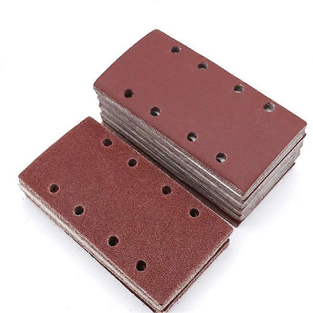 40Pcs Square Sandpaper Grit Flocking Sand Paper for Car Polish Tools