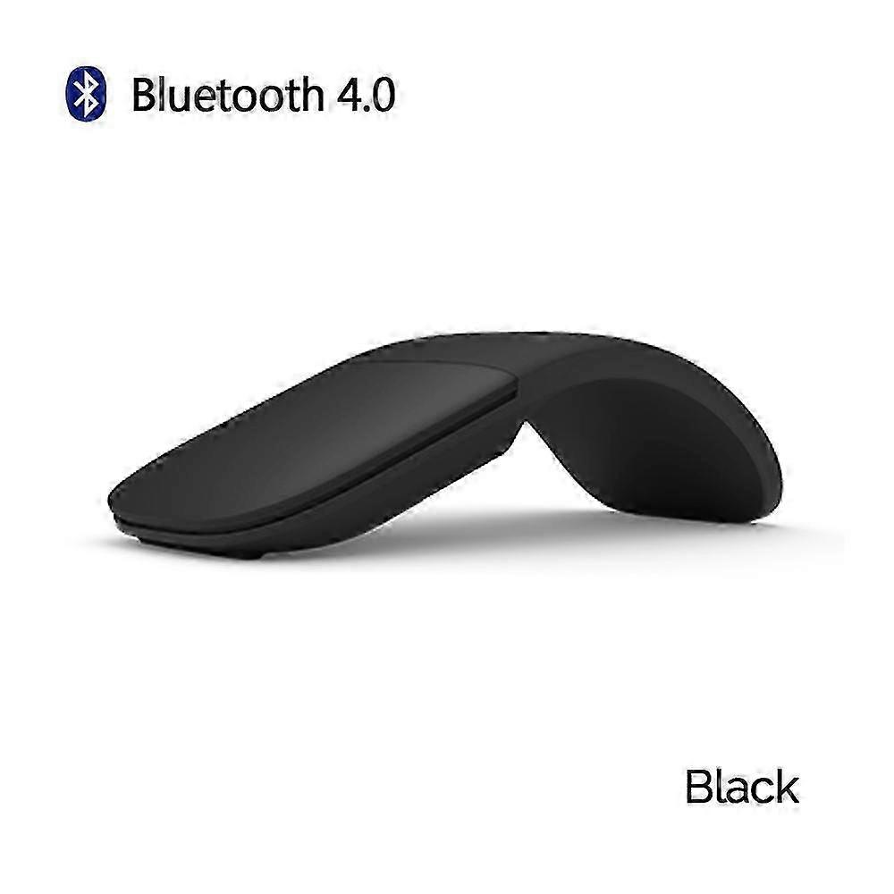 1600 DPI Bluetooth 4.0 Wireless Mouse Foldable Arc Touch Mause Folding Ultra-thin Mute Mice for Surfacebook Laptop Office Use