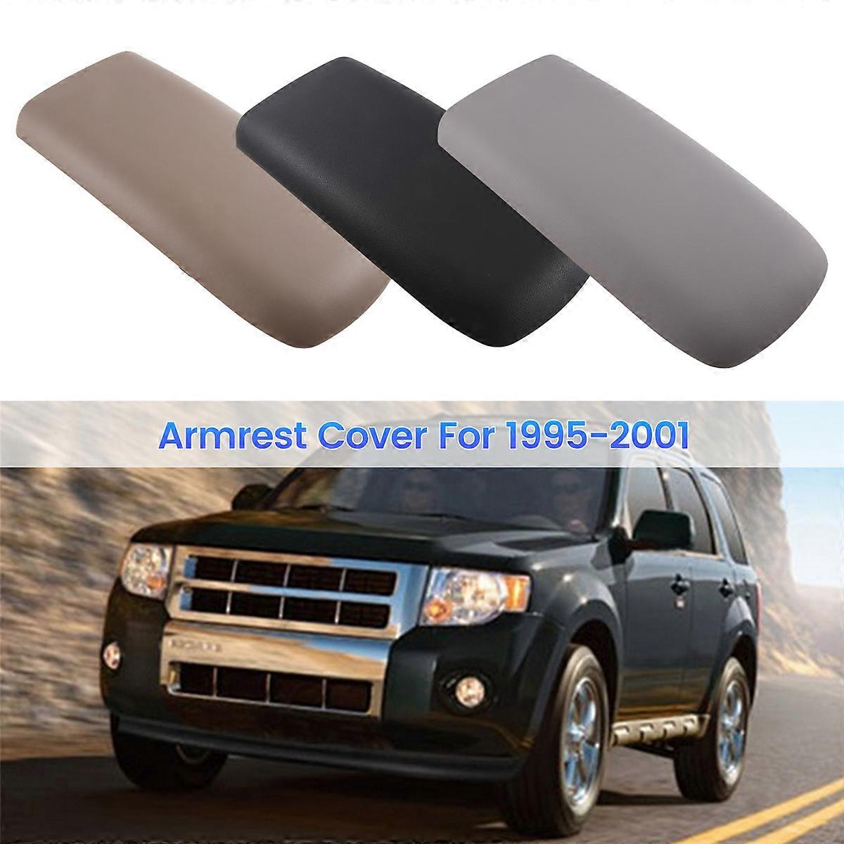 Gray Console Lid/Armrest Cover For Ford Explorer 1997-2001