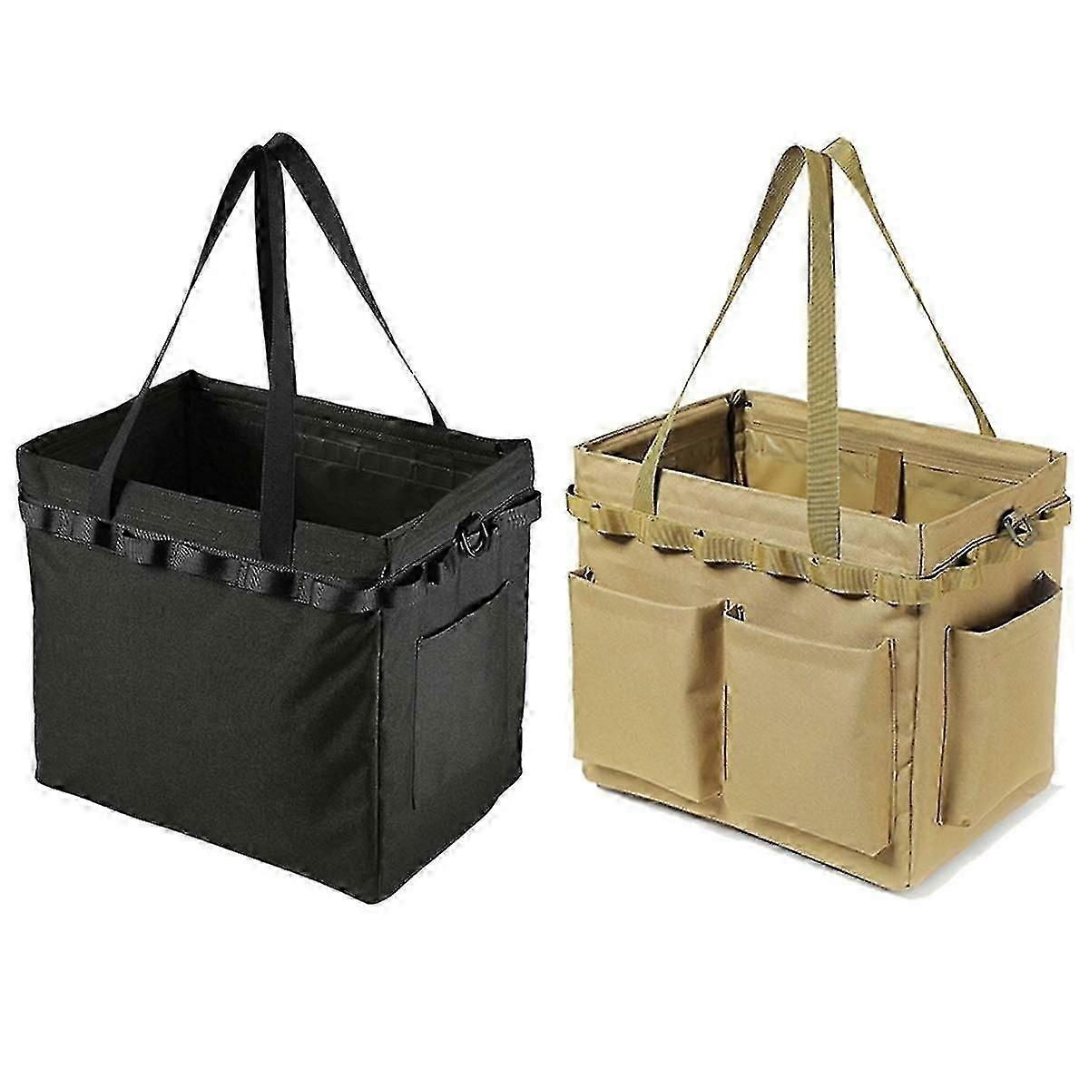 Outdoor Tool Storage Box Camping Storage Bag Large Capacity Multifunctional Handbag Storage Picnic