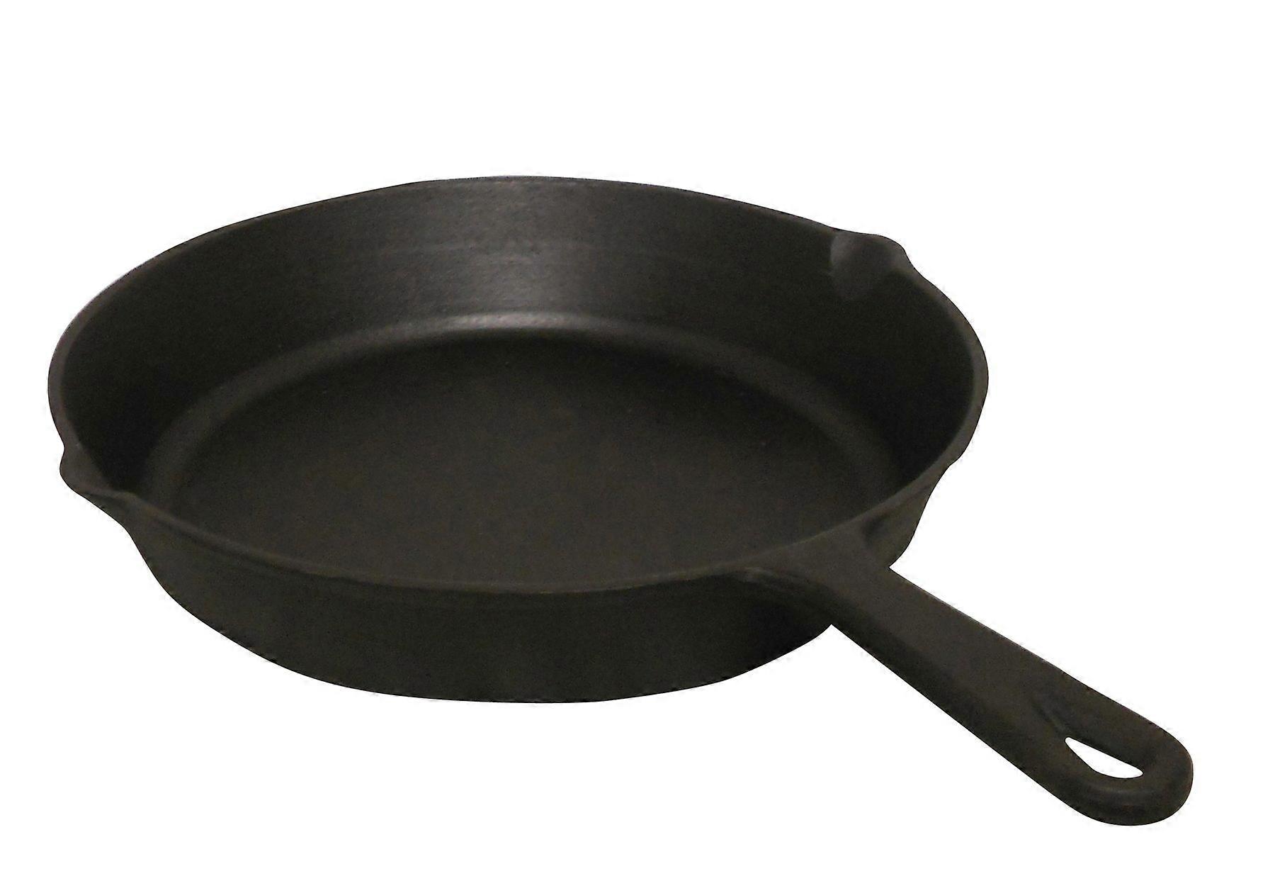 Pre-Seasoned Cast Iron Skillet 8-Inch, Durable Non-Stick Cookware for Frying, Searing, and Baking