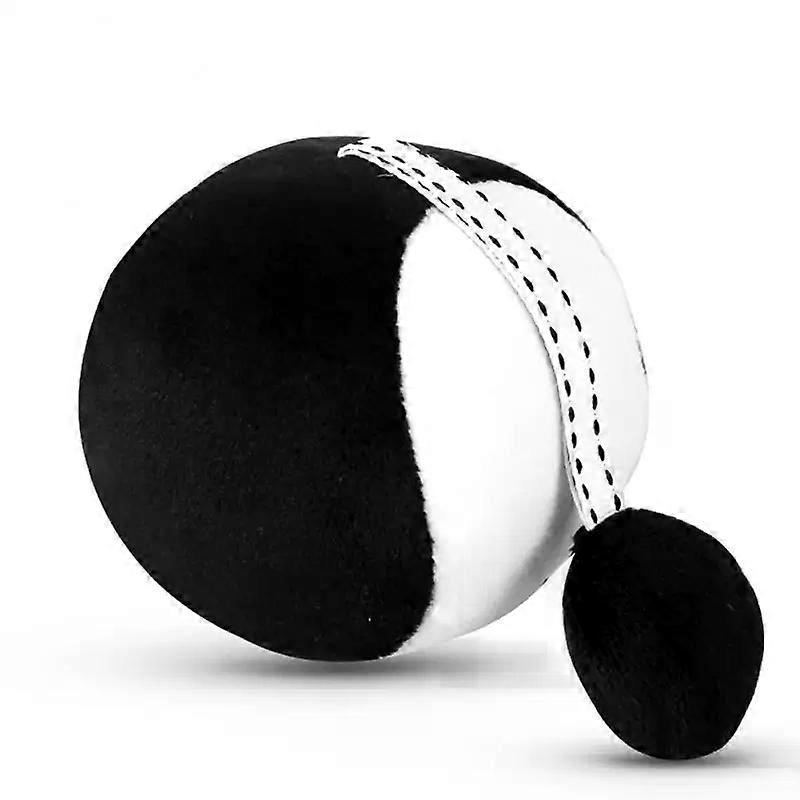 כדור אימון ראייה לתינוק אדום שחור ולבן 3 חודשים כדור צעצוע לחינוך מוקדם שזה עתה נולד