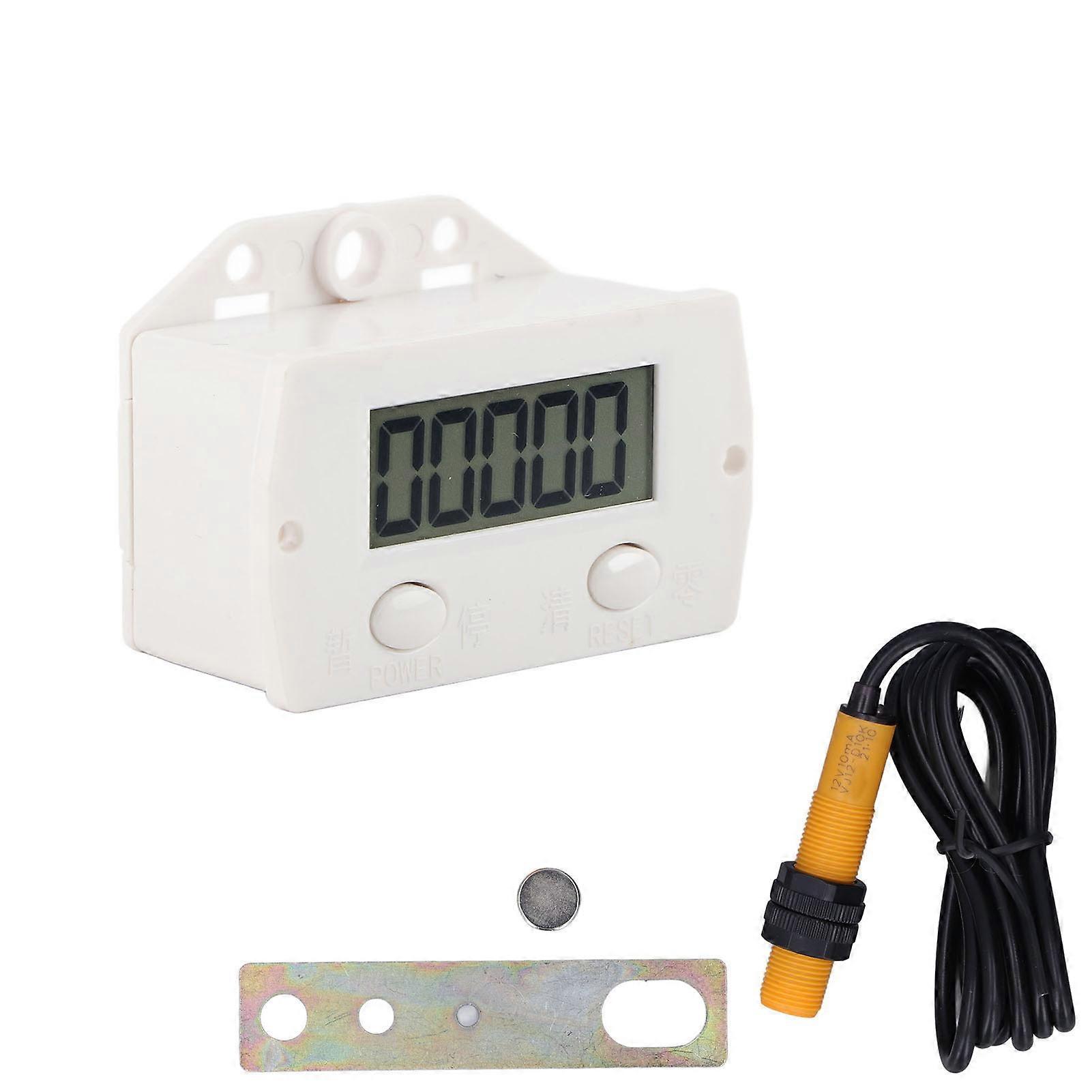 Digital Counter for Knitting Machine Electronic 0‑999999 Digit with Magnetic Induction Switch