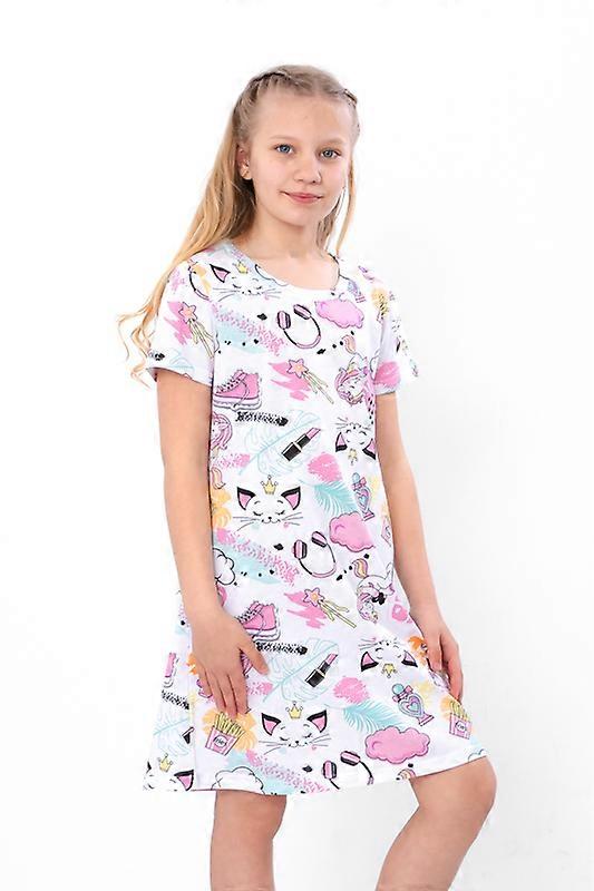 Shirt – Teenage Girls' Cute Sleepwear Top, Unicorn & Kitty Prints,, Summer, HC 6019-002-2