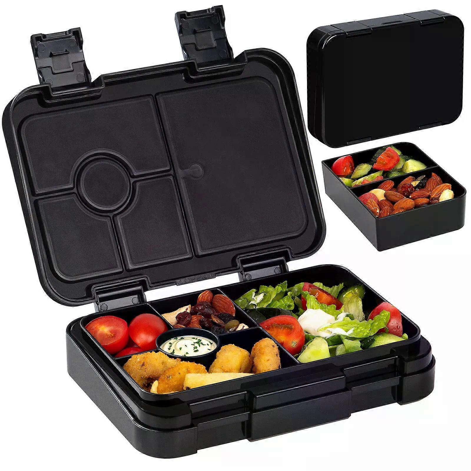 1100ml Lunch Box Microwavable Bento Box Tritan Interlayer Leakproof Storage Box Hermetic Containers Students Adults School