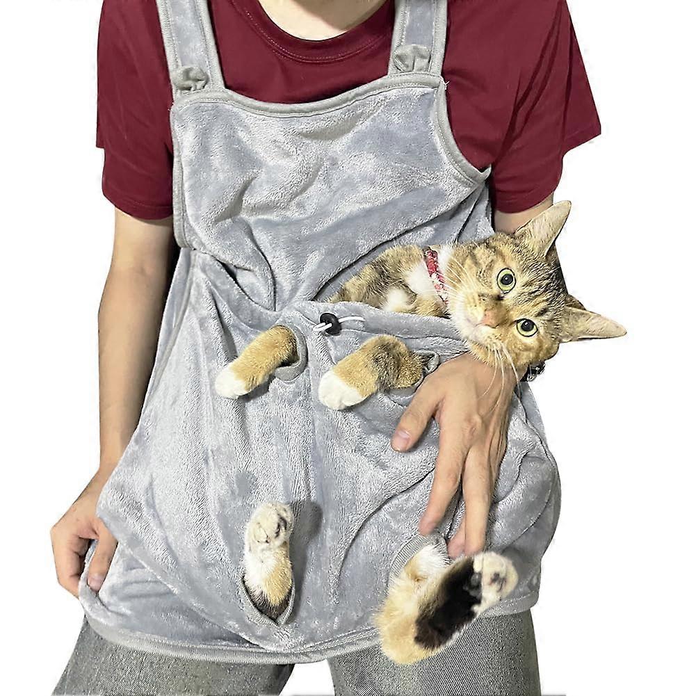 ® Adjustable Cat Apron Carrier with Holes Pet Carrier Sleeping Bag Pet Carrier Sling Cat Carrier Bag Cat Carrier Pouch for Small Sized Animals