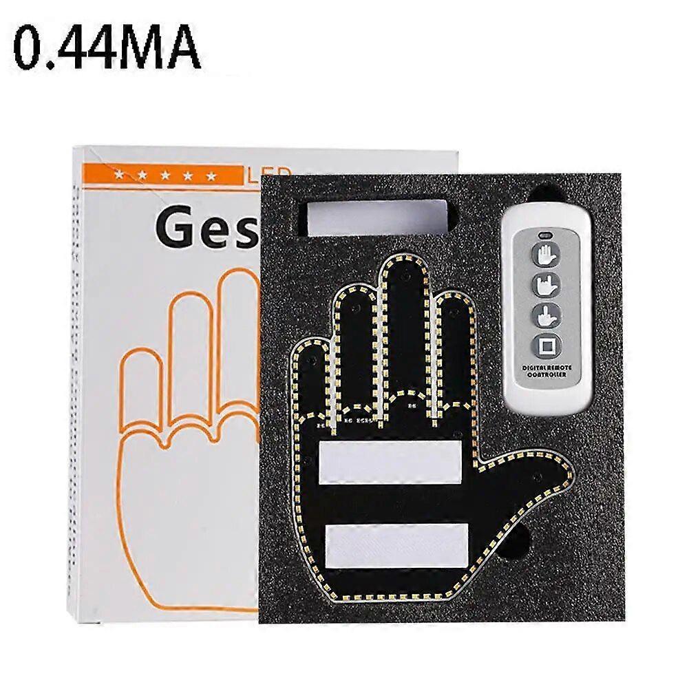 Funny Car Finger Light With Remote Road Rage Signs Gesture LED  Middle Finger Hand Lamp Sticker Glow Panel For Racing Window