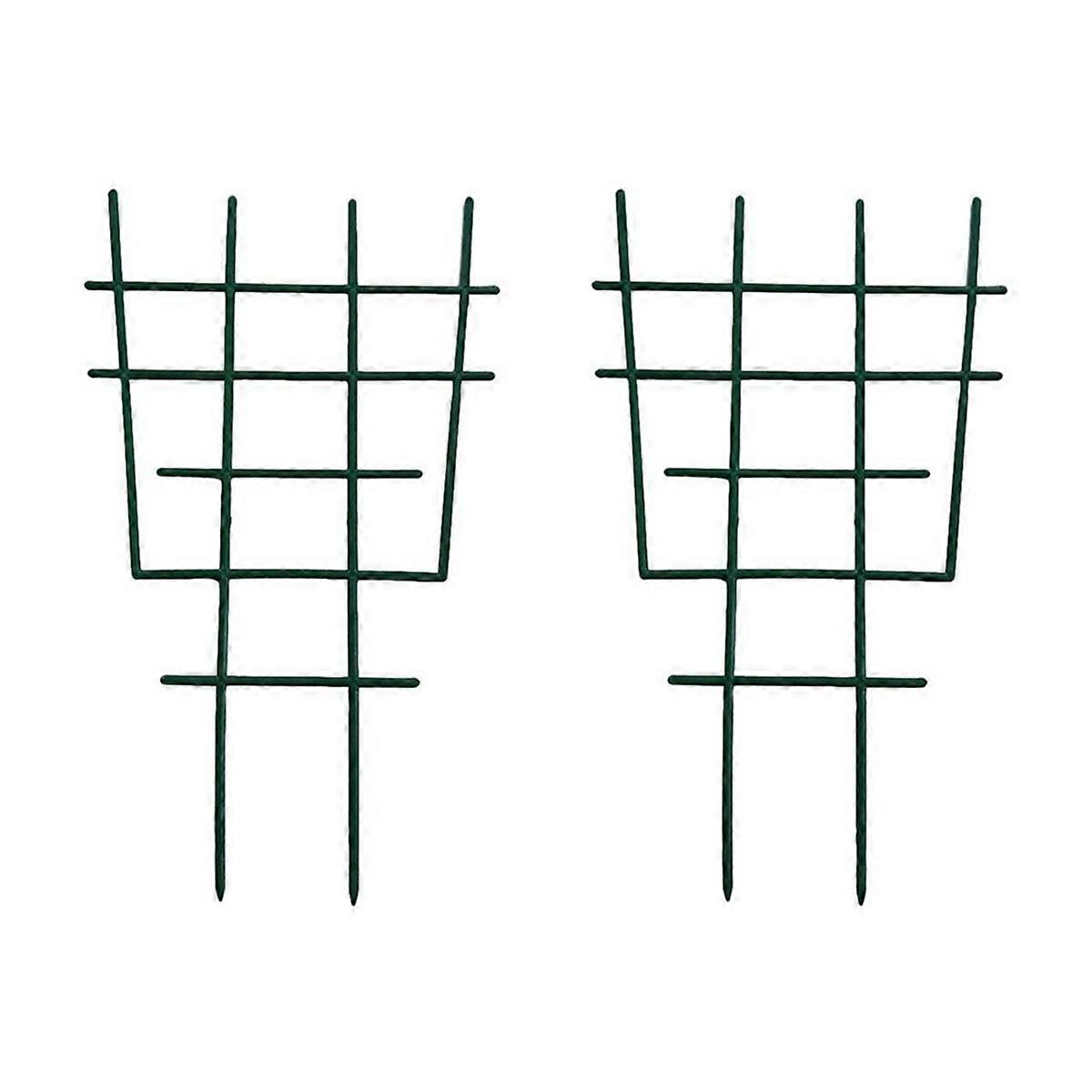 Plastic Plant Support for Garden Vines Fastener Frame Pot Bracket Climbing Flower Fixed Plant Growth Direction Style 2