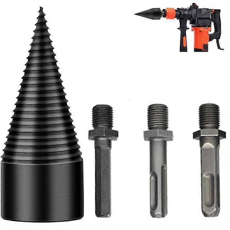 1 Piece 32Mm Wood Splitting Drill Bits Round/Hex/Square Handle Wood
