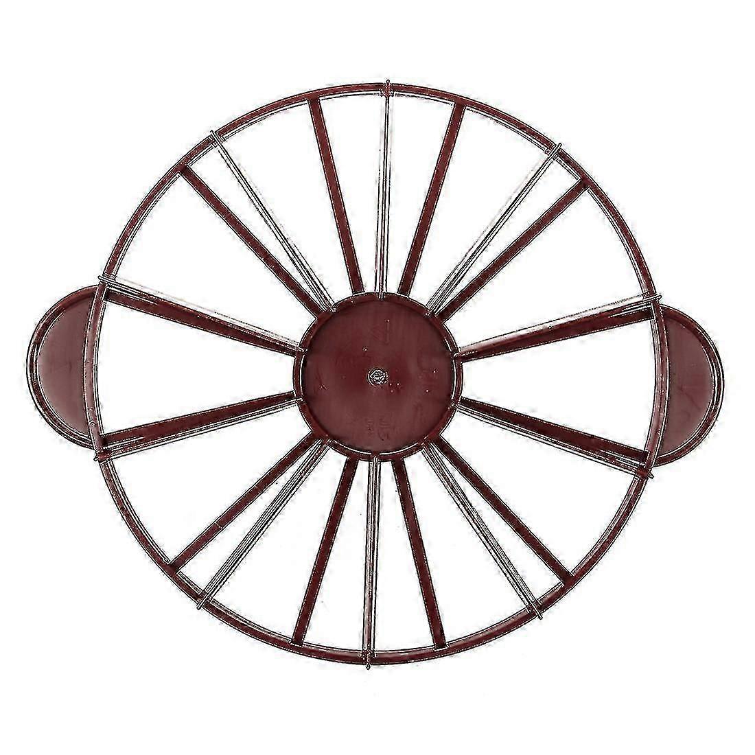 Cake Divider Slice Pie Cake 10 / 12 Piece Equal Portion Marker Divider Dark Red