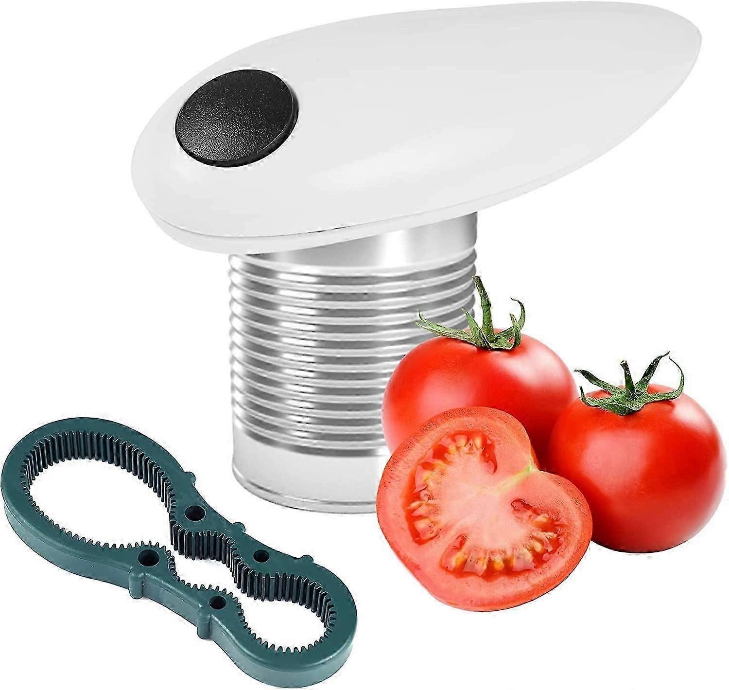 apriscatole, apriscatole elettrico, apriscatole automatico/apriscatole a un pulsante, apriscatole a mani libere, apriscatole da cucina, adatto per cucina, chef, re