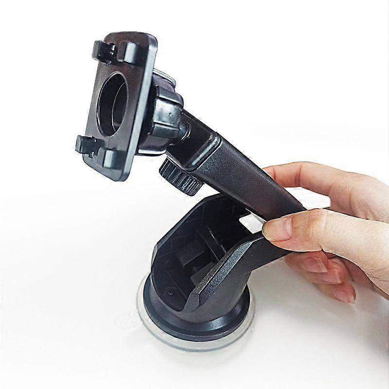 360 Rotating Suction Cup Mount for Apple CarPlay Car Radio, New Wireless CarPlay Screen Holder, Dashboard Mount for Portable GPS Car Radio