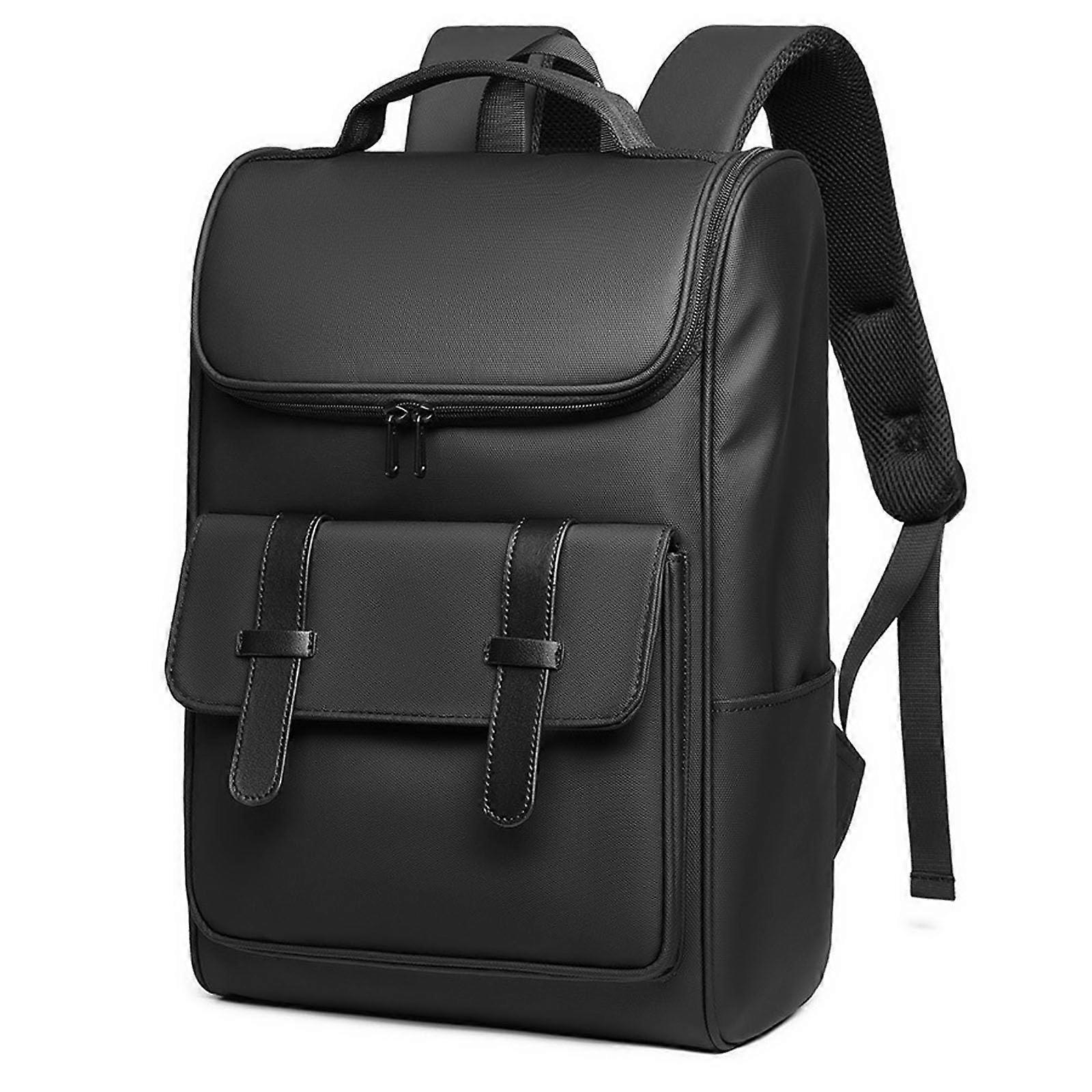 Men's Laptop Backpack 15.6 Inch Business Office Backpack for University Travel with Water-Resistant Design and Multiple Pockets