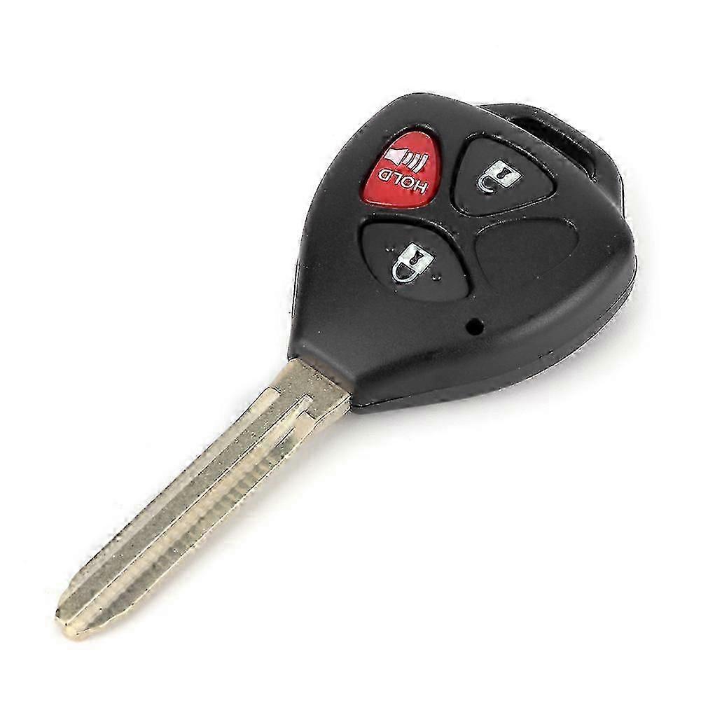Toyota RAV4 3 Buttons Fob Case Car Key Shell Replacement Accessory