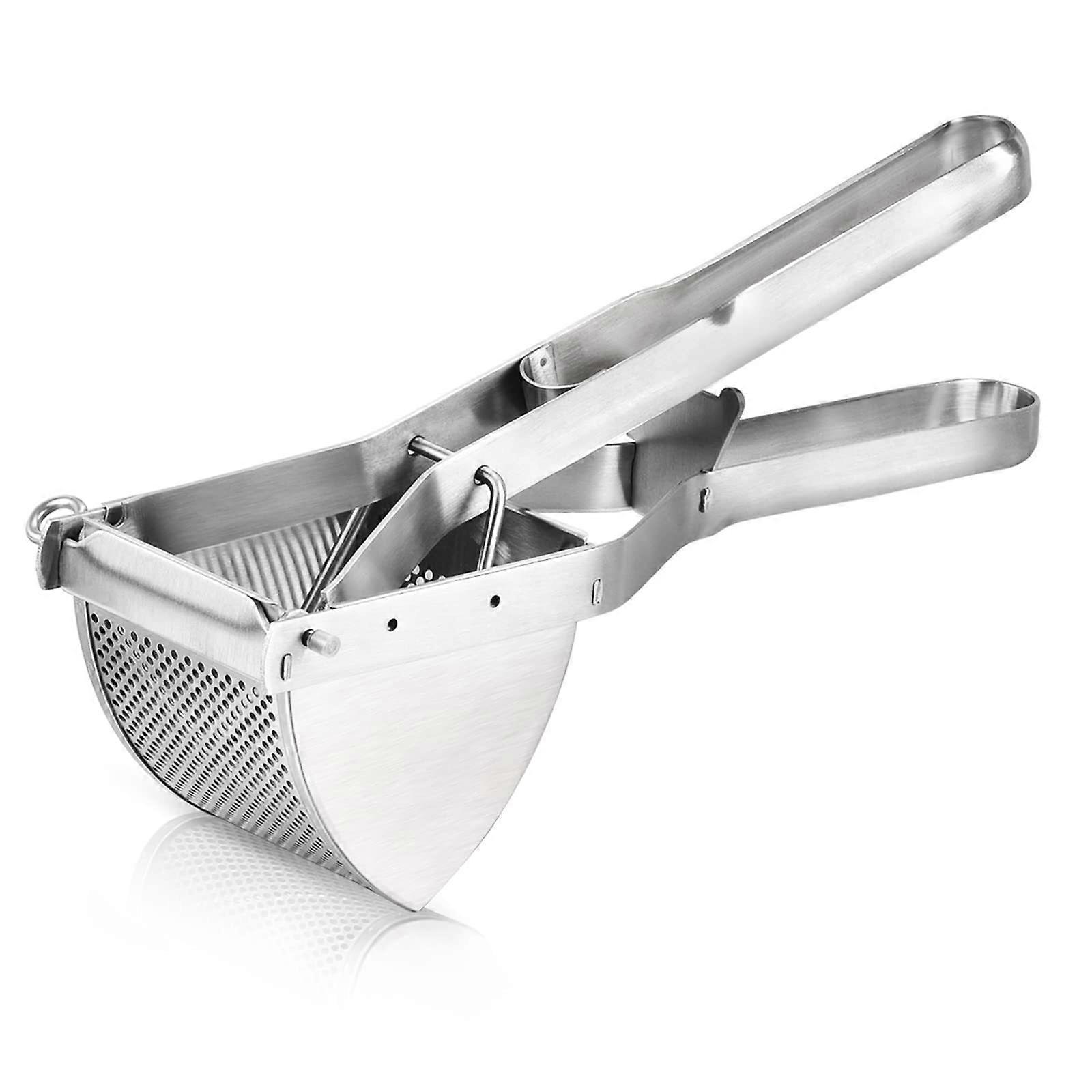 Stainless Steel Potato Ricer for Home Use - Heavy Duty, Ergonomic Handle, Easy to Clean, Ideal for Mashed Potatoes