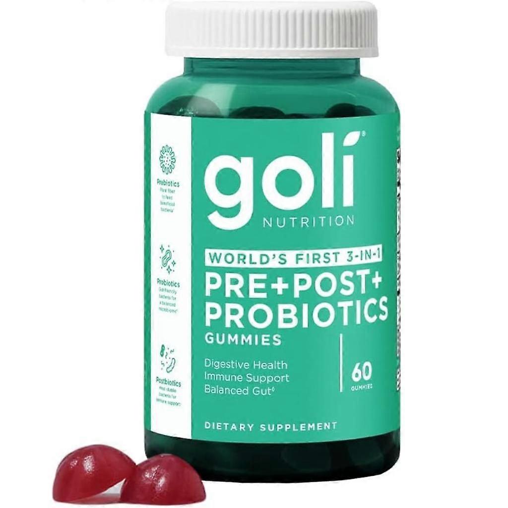 Goli Nutrition Pre+Post+益生菌软糖 60