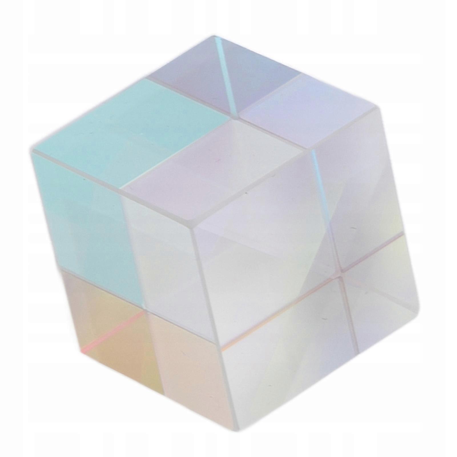 Prism Cube Optical Glass Rgb Dispersion Colour