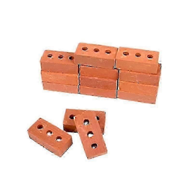 Life Scale 1.6m x 0.8m x 0.45cm Bricks Construction Blocks for Pretend Building Play (100-Piece Set) - Fake Foam Role Play Toy