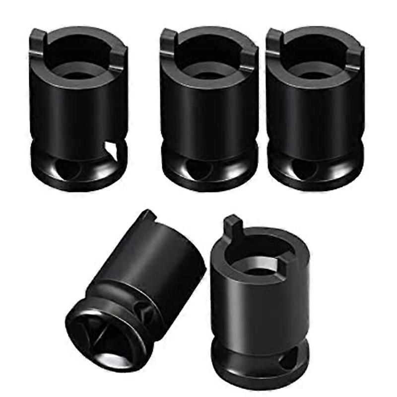 5PCS Angle Grinder Socket Wrench, Steel Grinder Socket Wrench Adapter