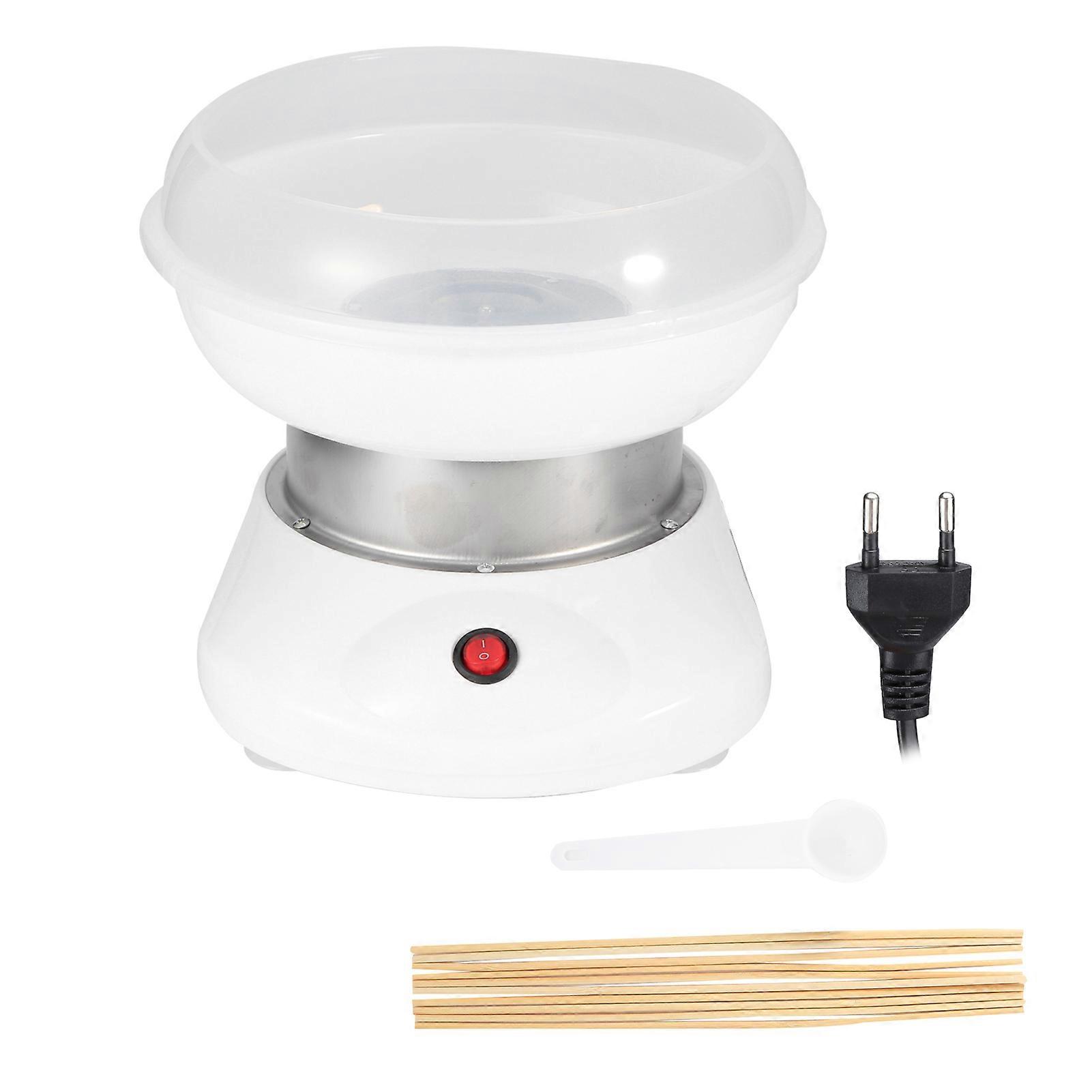 Household DIY Electric Candy Floss Maker Portable Candy Sugar Floss Machine White