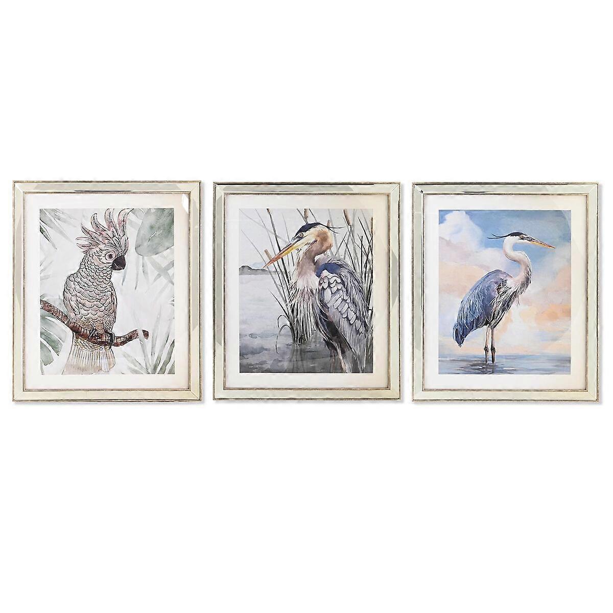 Canvas DKD Home Decor polystyrene canvas 40 x 1.6 x 60 cm 56 x 1.6 x 66 cm