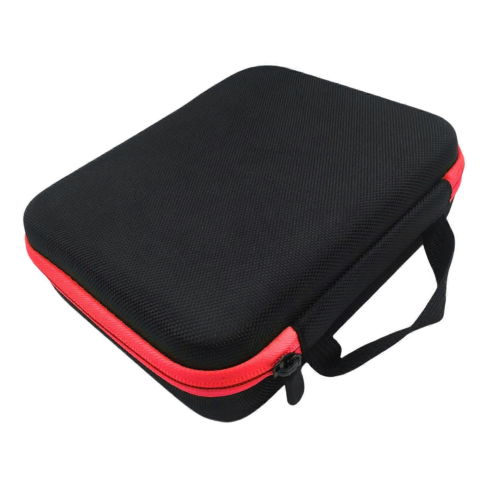 Portable 30 Compartment Diamonds Paintings Organizer Box for Rhinestones and Small Items Shockproof Storage Box Red