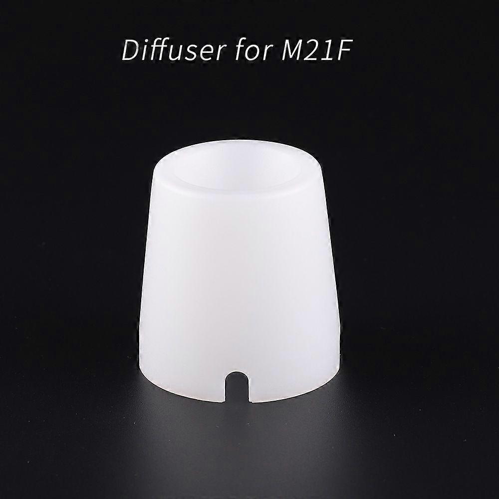 Plastic Flashlight Diffuser Dome Non Dazzling Soft Light Cover Anti Glare Flashlight Cover For Reading And Indoor Lighting