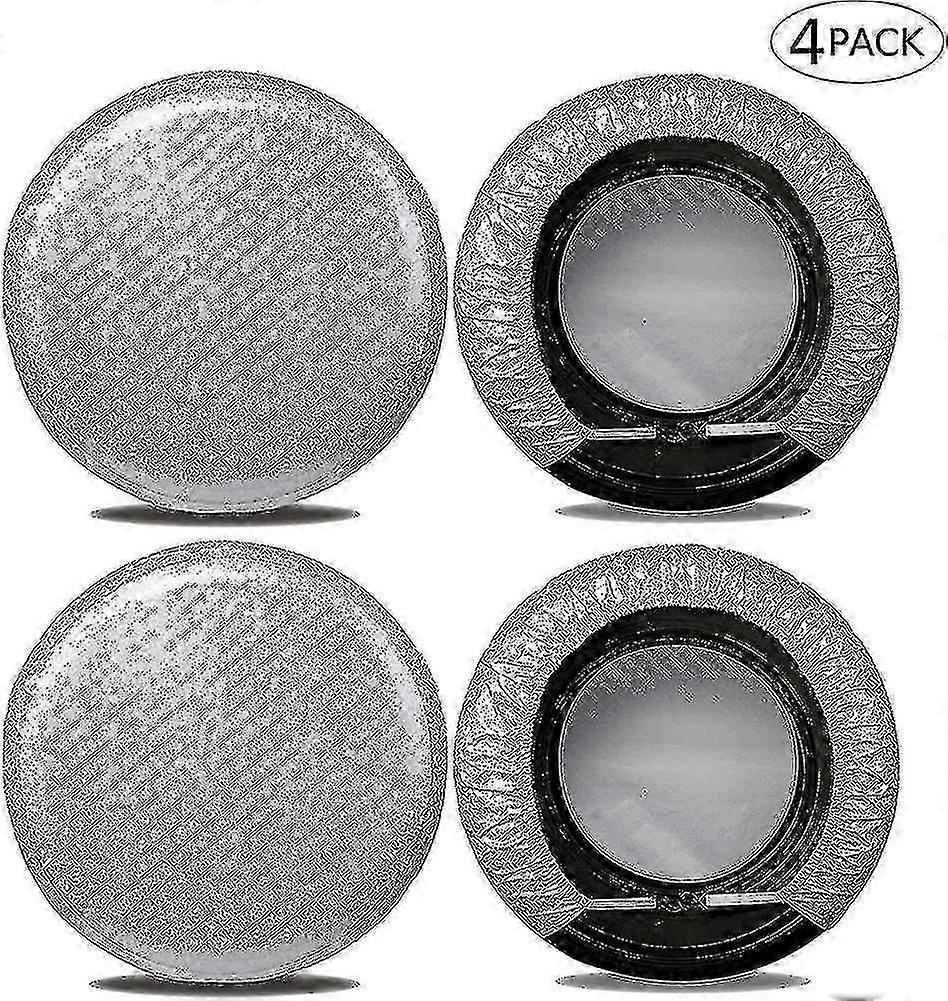 Tire Sleeve Rv Wheel 4 Covered In Silver, Waterproof Uv Protection