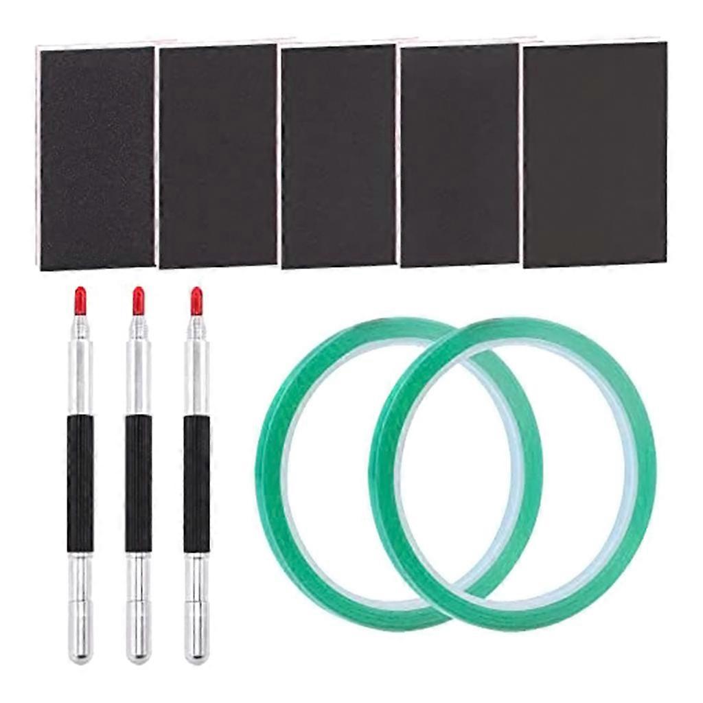 10 Pcs Scribe Tool Engraver Pen Kit Perfect for Diy Hobby Model Wood Carving Project Jewellery Making Used to Mark Track