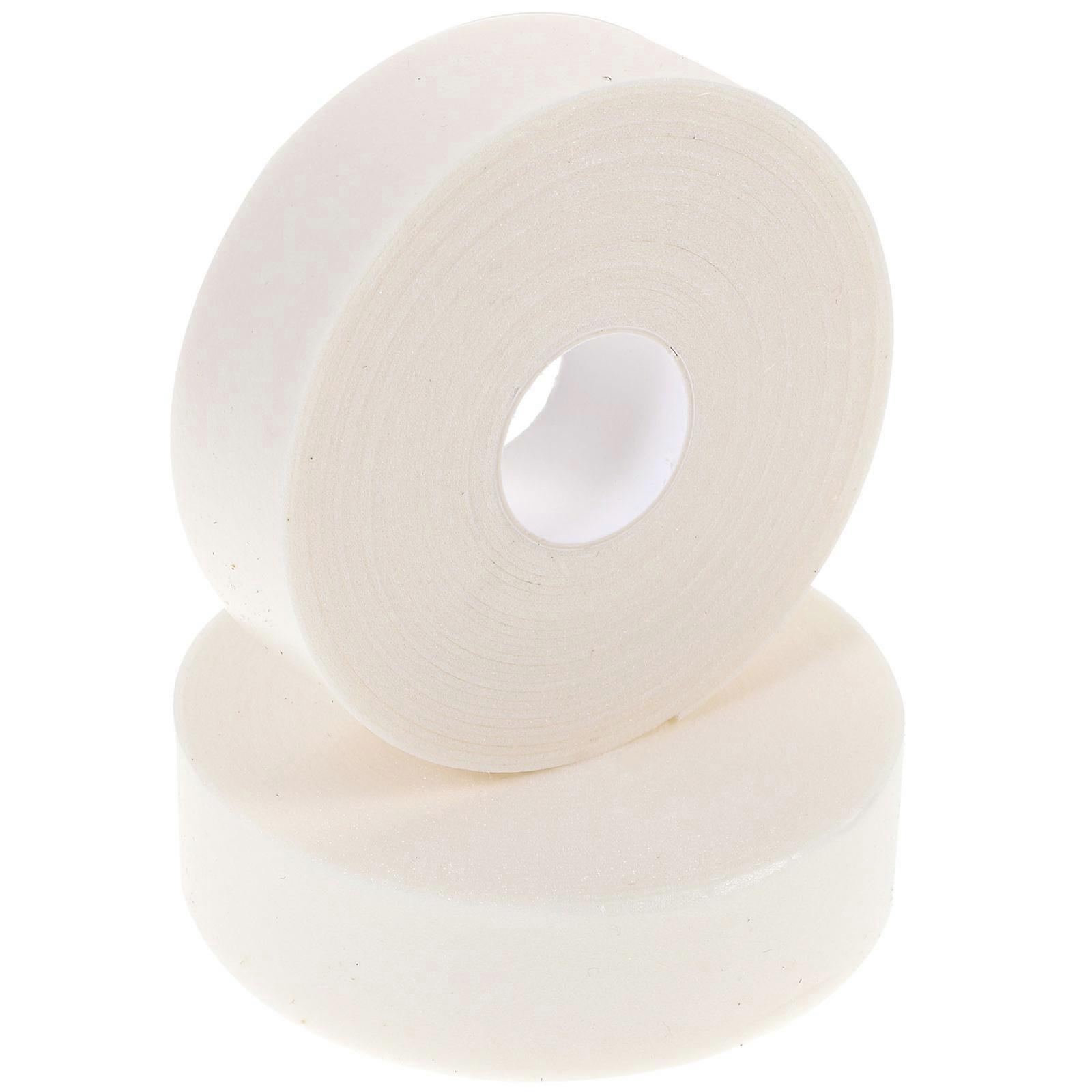 2pcs Widened Eyelash Extension Tape for Upper & Lower Lash Separation, Soft Elastic Adhesive Patches for Safe Grafting, Easy Peel & White