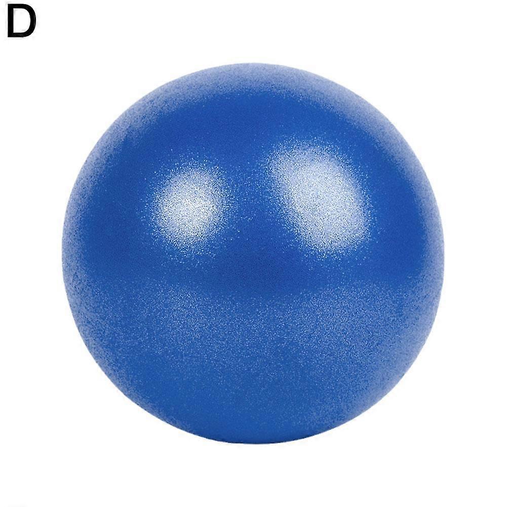 Blue (D) $ frosted explosion-proof small mini yoga ball 25cm tube ball Pilates ball inflatable gymnastics ball fitness ball